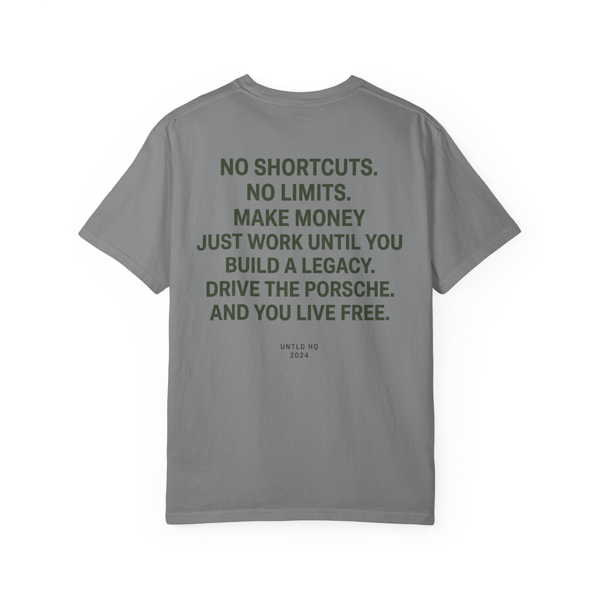 NO SHORTCUTS™ Premium Oversized Tee