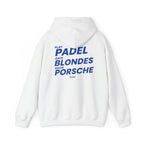 Jugar pádel Citas rubias Conducir Porsche Sudadera con capucha — Ritual Urbano