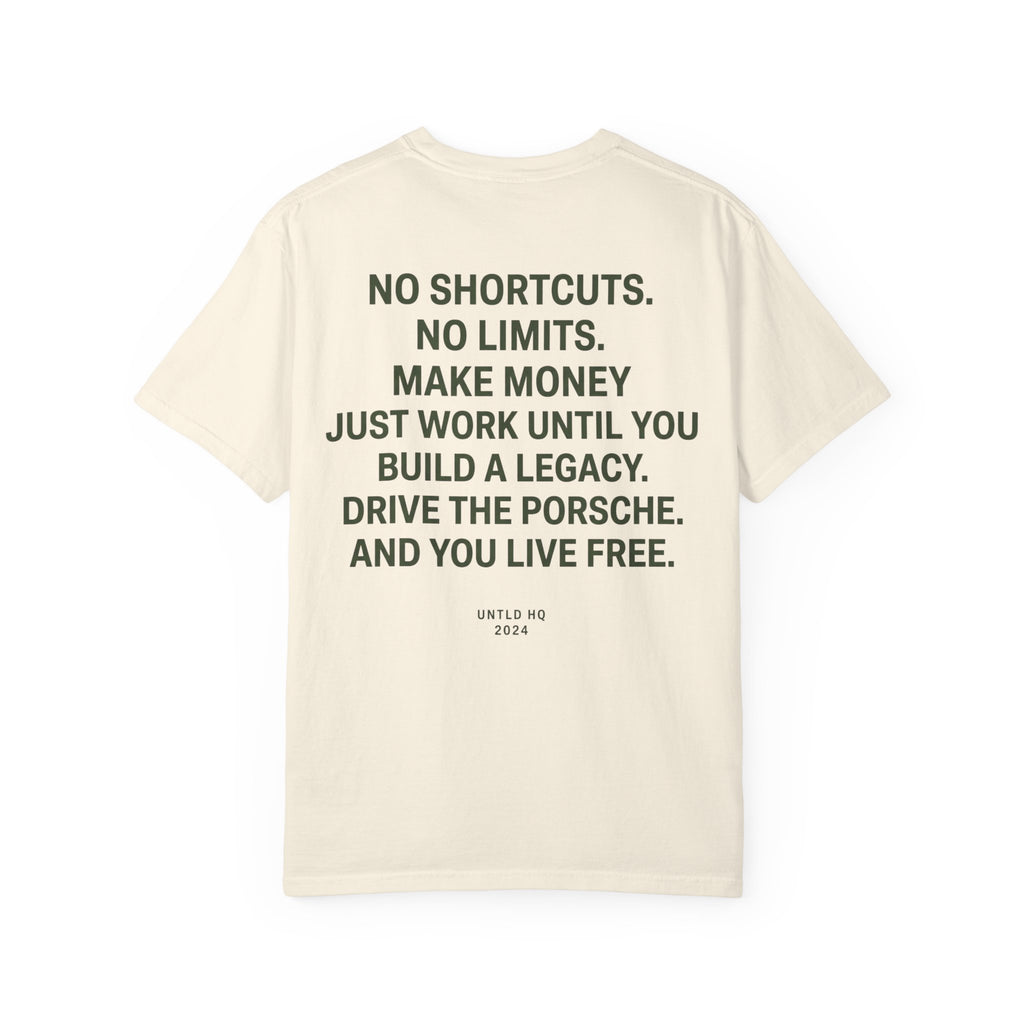 NO SHORTCUTS™ Premium Oversized T-Shirt