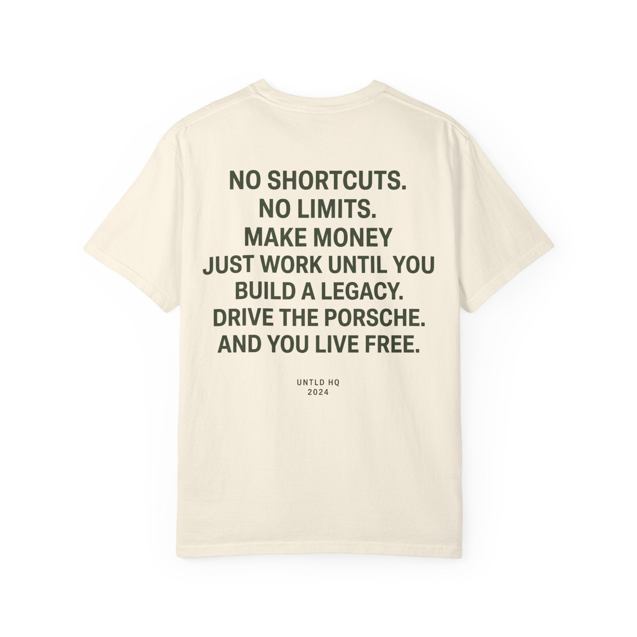 NO SHORTCUTS™ Premium Oversized Tee