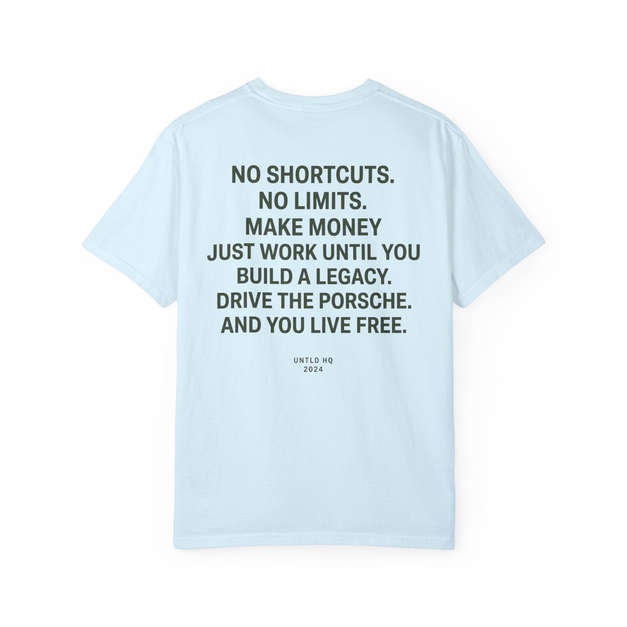 NO SHORTCUTS™ Premium Oversized Tee